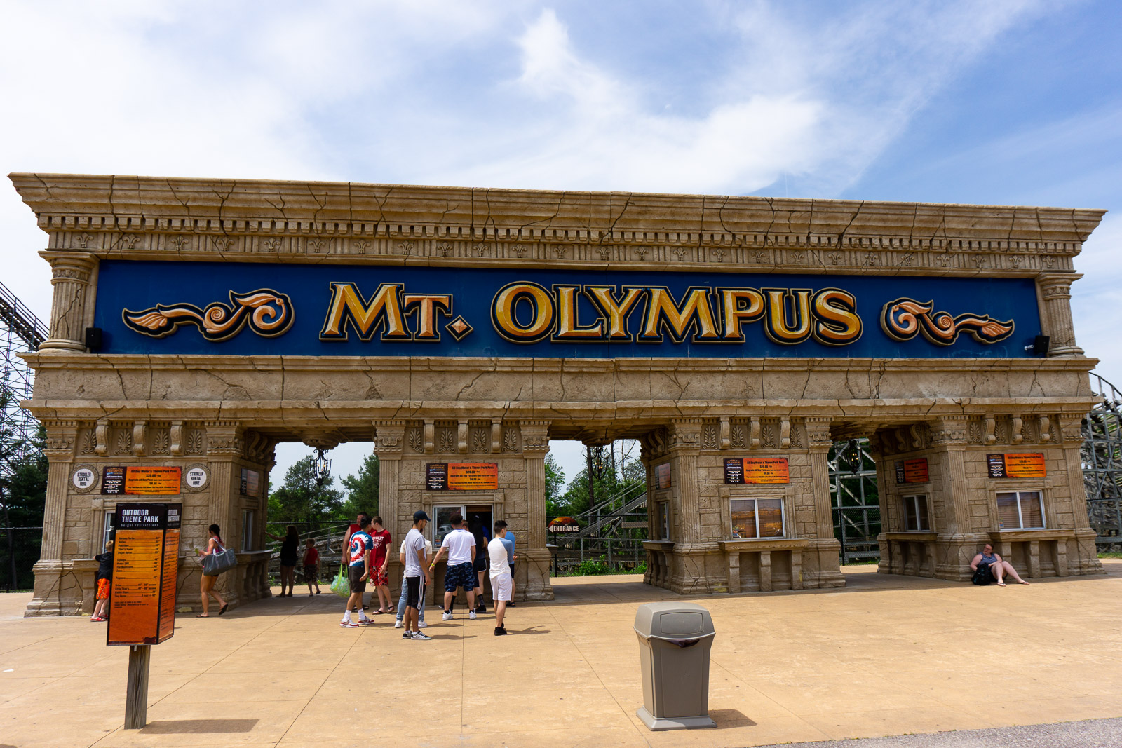 Mt Olympus Entrance