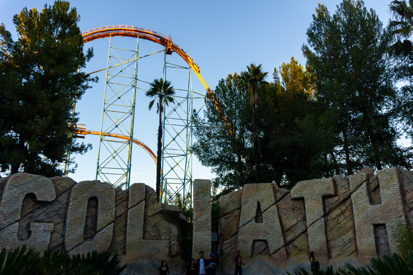 Goliath Sign and Drop